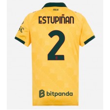 AC Milan Pervis Estupinan #2 Tredje Tröja Dam 2025-26 Korta ärmar